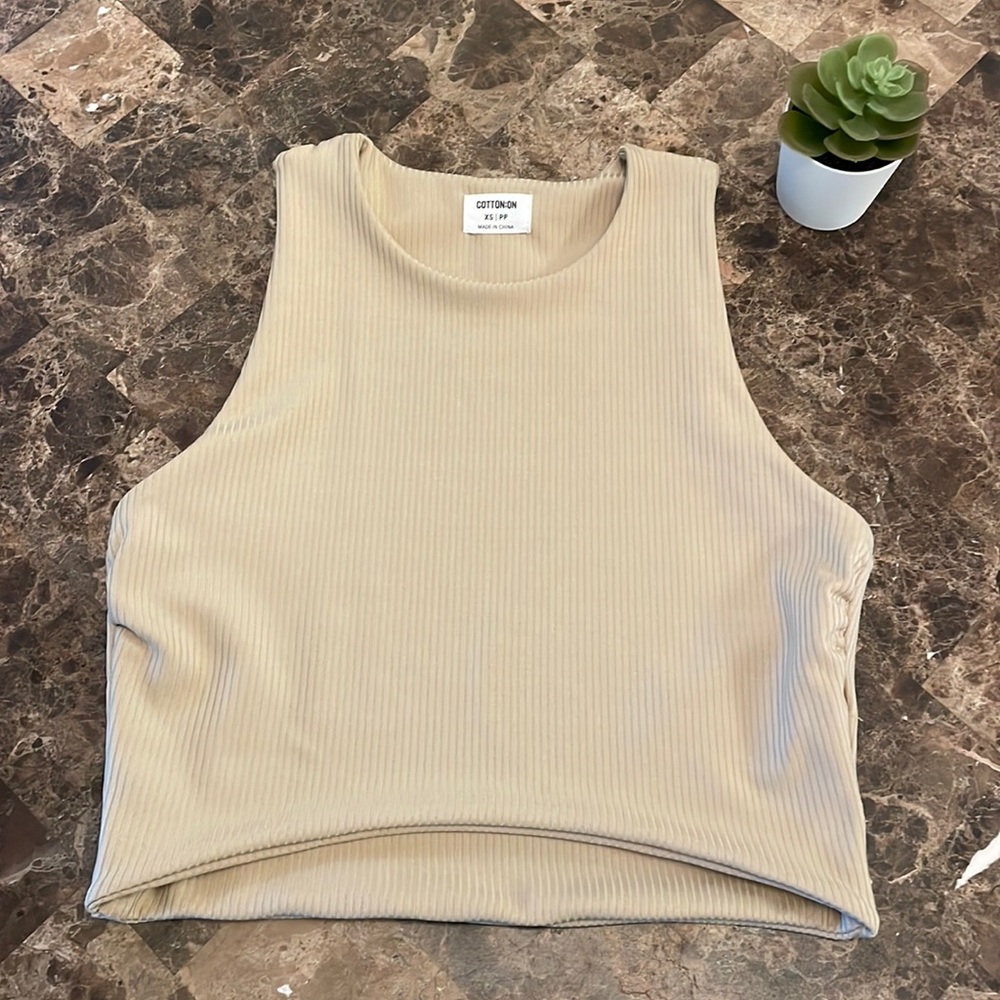 Cotton On high neck tank